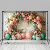 Lofaris Noble Sweet Floral Balloon Arch Wedding Backdrop